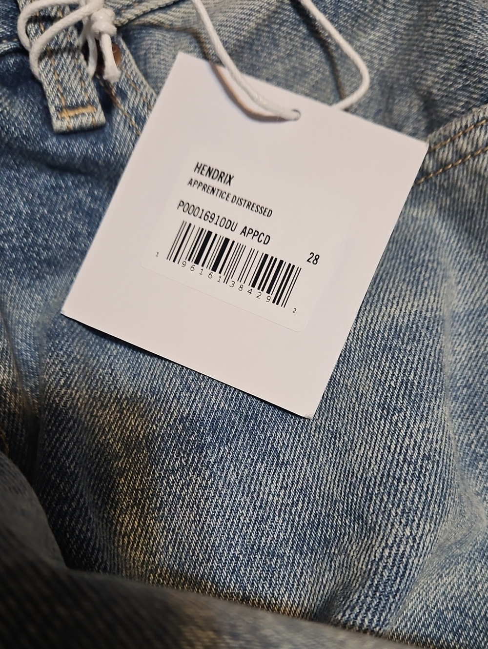 Pistola Hendrix High-Rise Baggy Distressed Denim Jeans-NWT - Picture 13 of 13